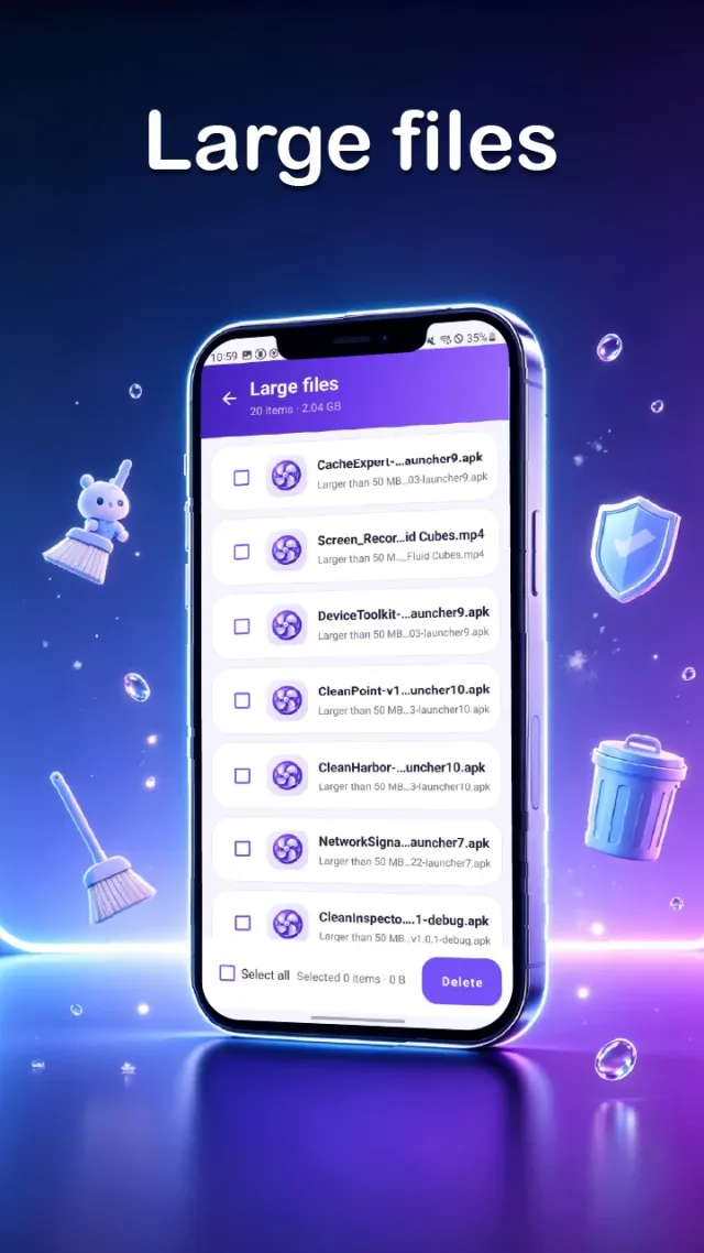 Clean Storage Assistant - Screen 2