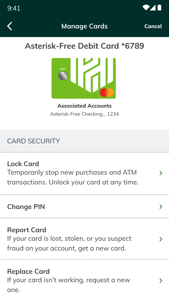 Huntington Mobile Banking - Screen 3