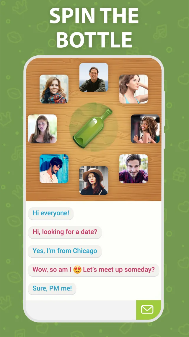 Spin the Bottle: Chatting app - Screen 1