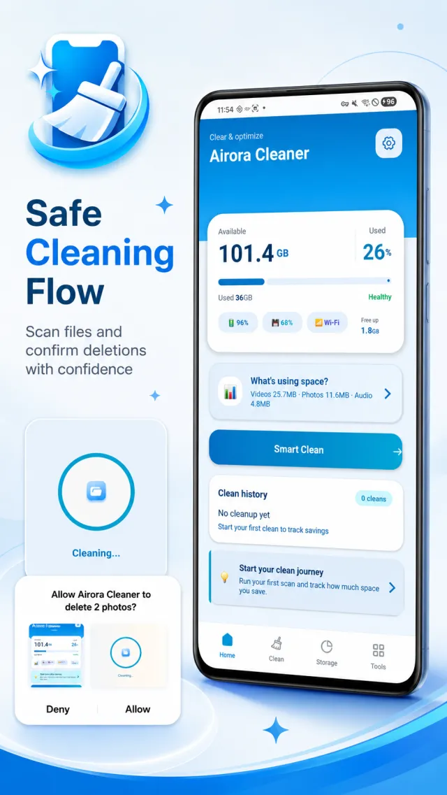 Airora Cleaner - Screen 2