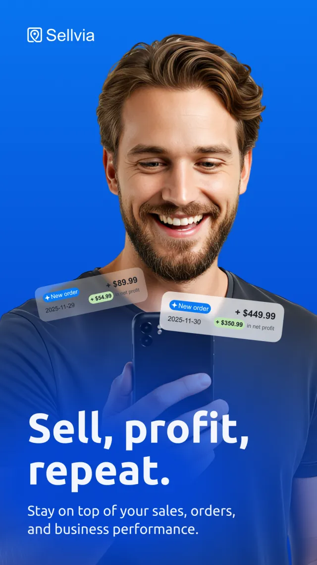 Sellvia: Manage Your Business - Screen 1