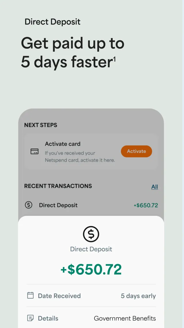 Netspend - Screen 2