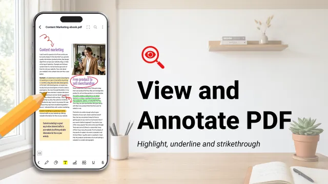 Readdock - PDF Tools - Screen 2