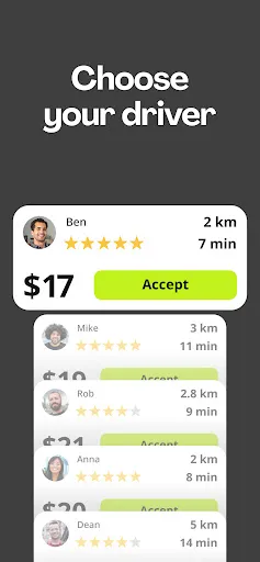 inDrive. Rides with fair fares - Screen 3