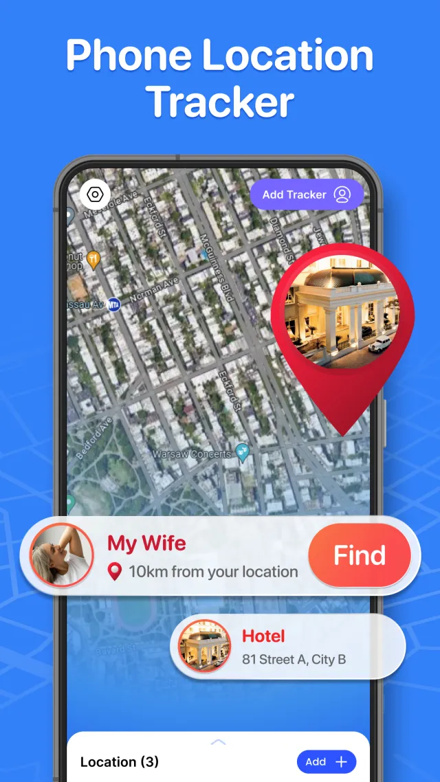 Phone Tracker & GPS Location - Screen 2