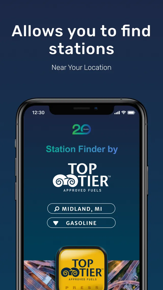 TOP TIER™  Station Finder - Screen 3