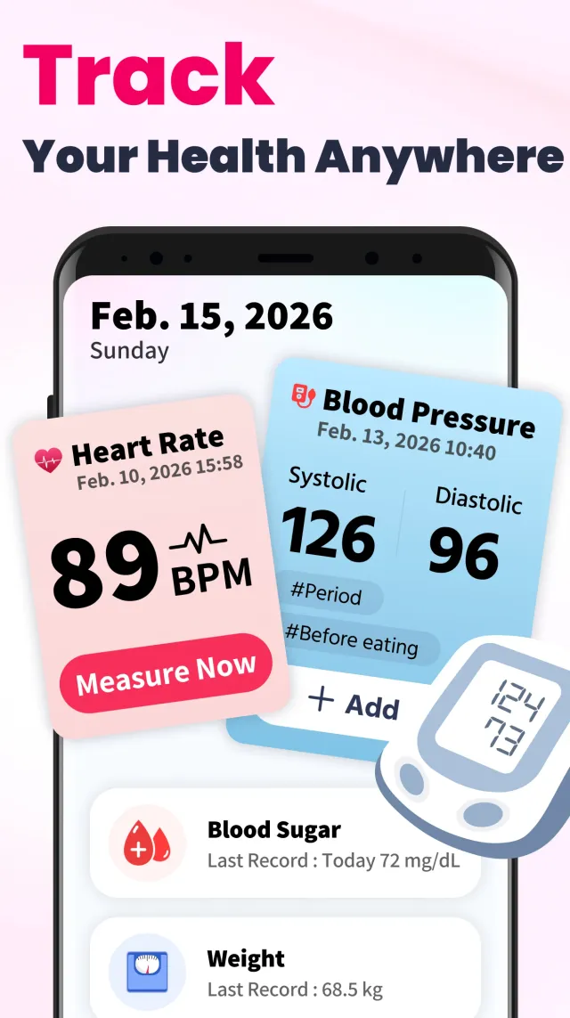 Heart Rate Monitor - Pulse App - Screen 2