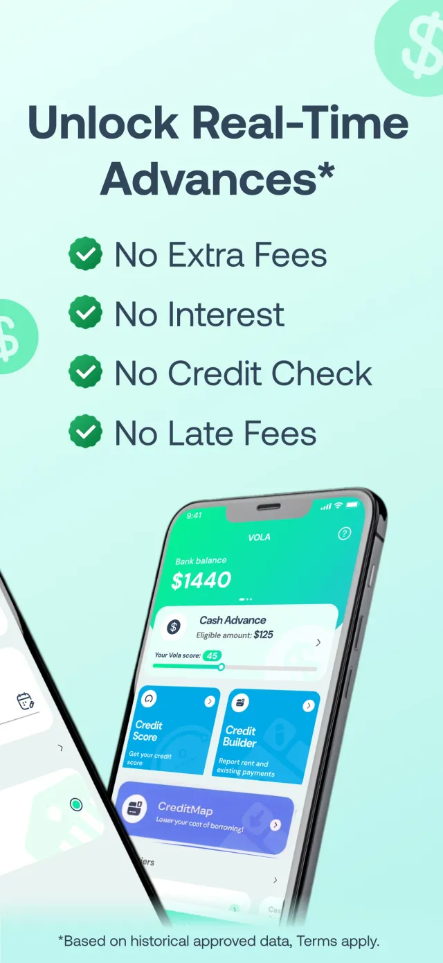 Vola: Cash Advance & Credit - Screen 2
