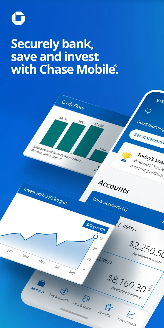 Chase Mobile - Screen 1