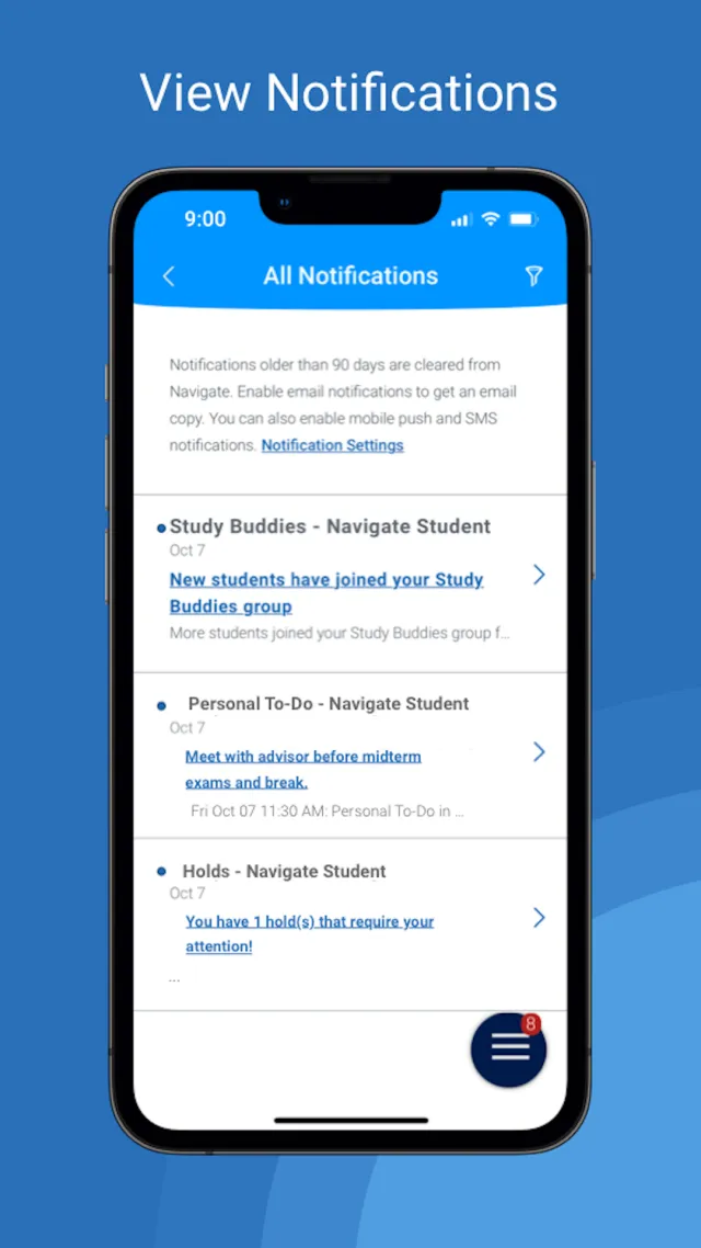 Navigate360 Student - Screen 7