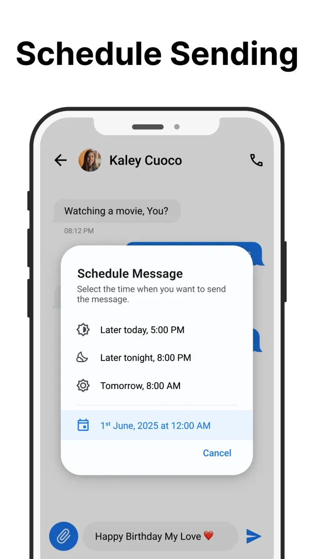 Messages - Screen 3