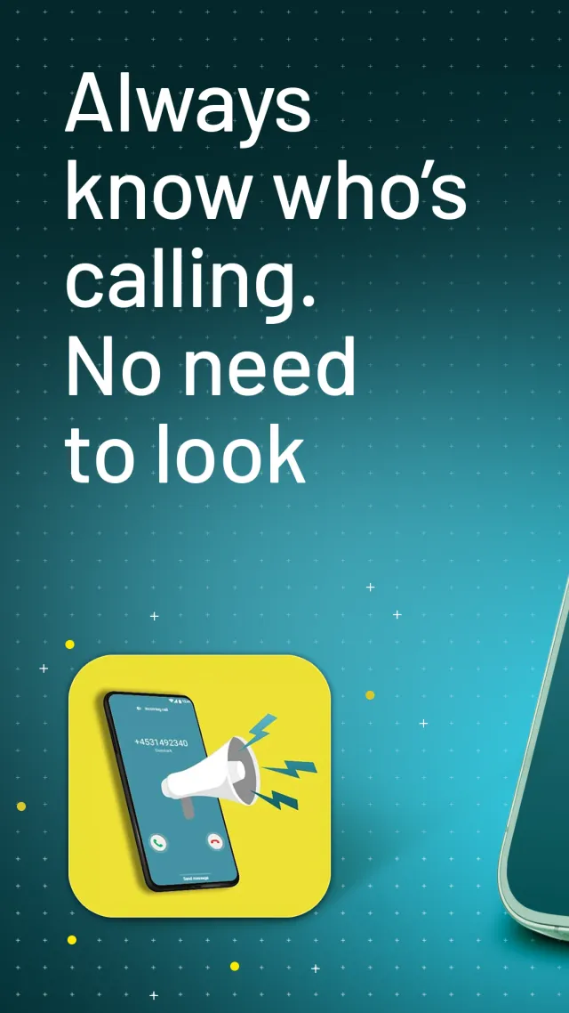 Caller Name Announcer - Screen 1