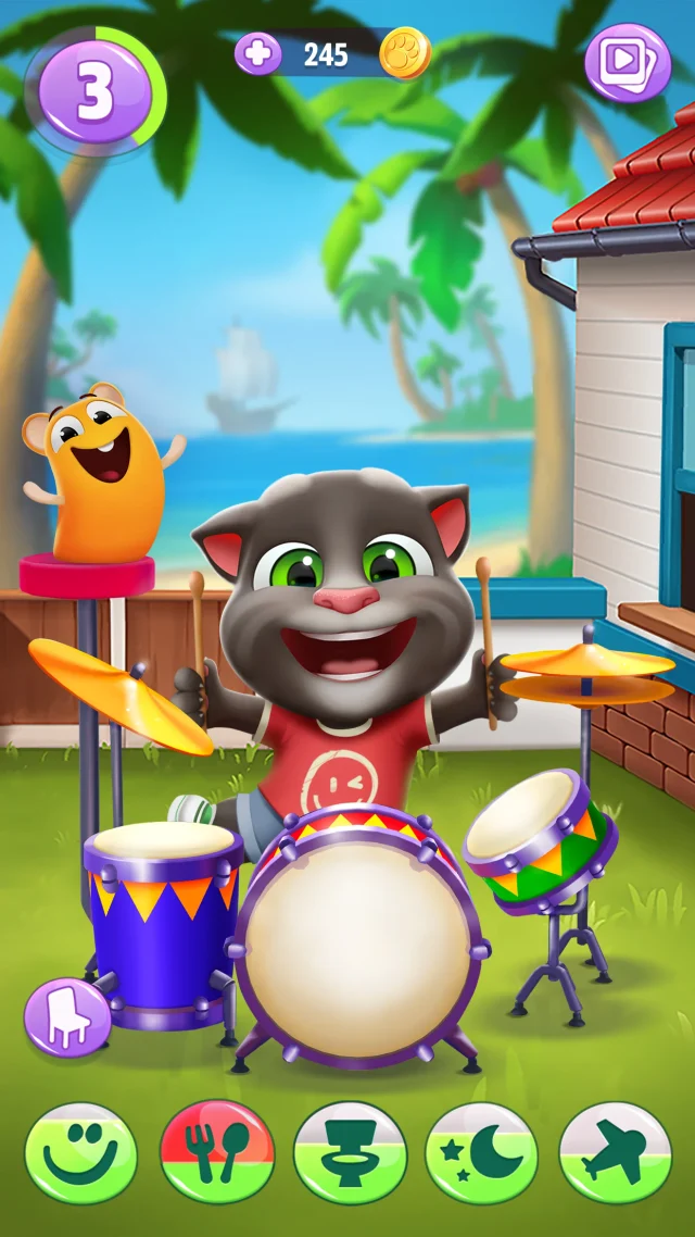 My Talking Tom 2: Pet Game - Screen 1