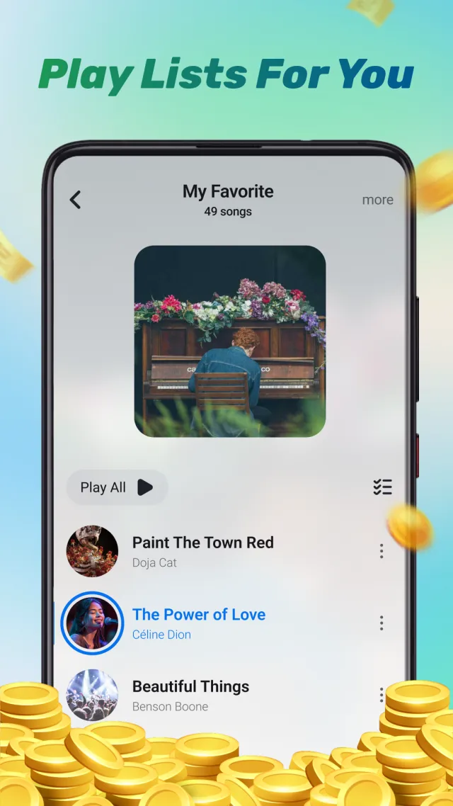Lucky Tunes - Rewards & Music - Screen 3
