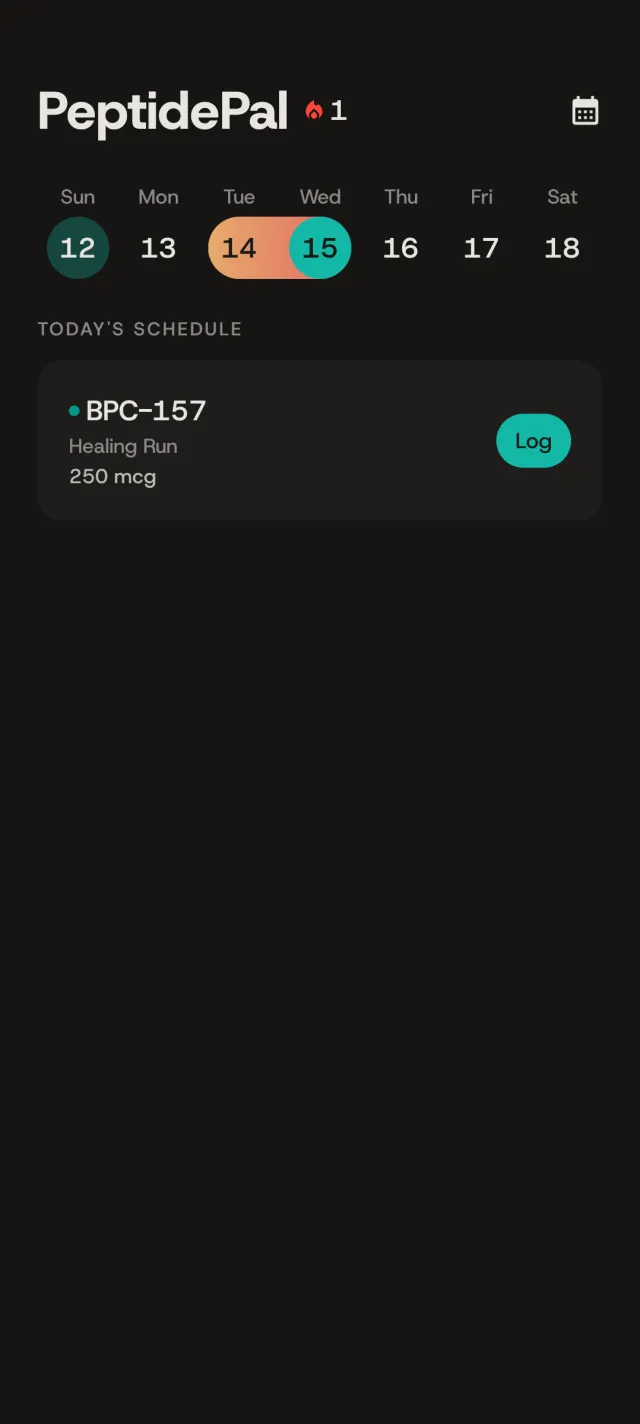 PeptidePal - Screen 2