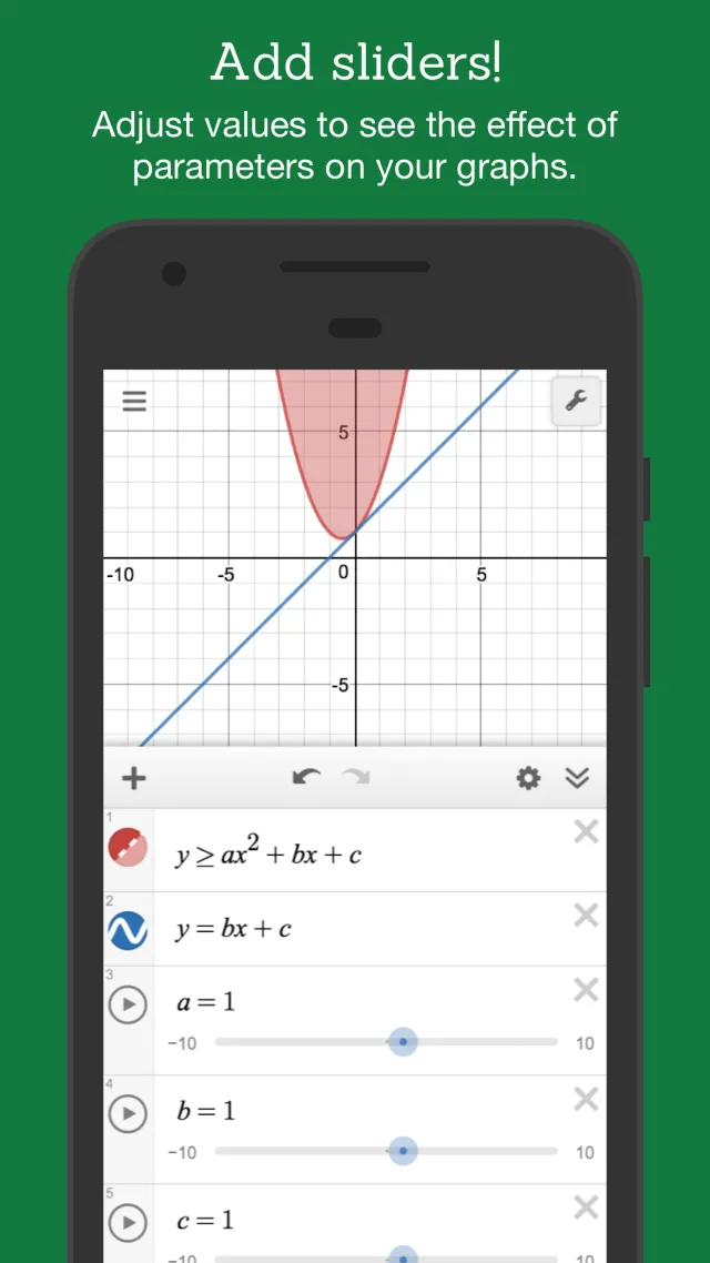 Desmos Graphing Calculator - Screen 3