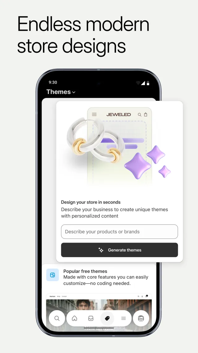 Shopify: Sell online/in person - Screen 3
