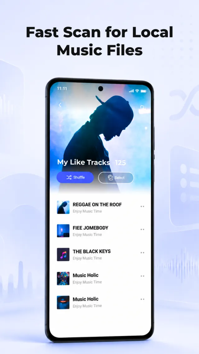 Melora-Offline Music Player - Screen 2