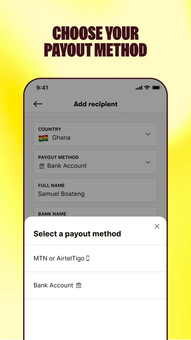 Sendwave: Send Money Abroad - Screen 4