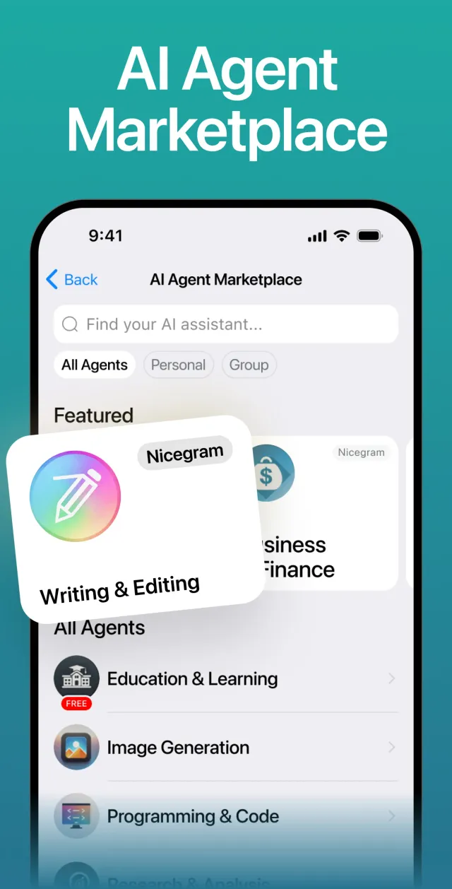 Nicegram: AI x Dual Telegram - Screen 4
