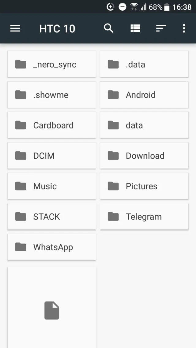 Files - Screen 1