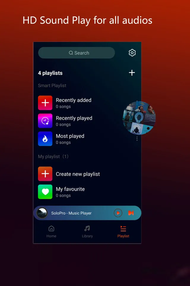 SoloPro - Offline Player - Screen 4