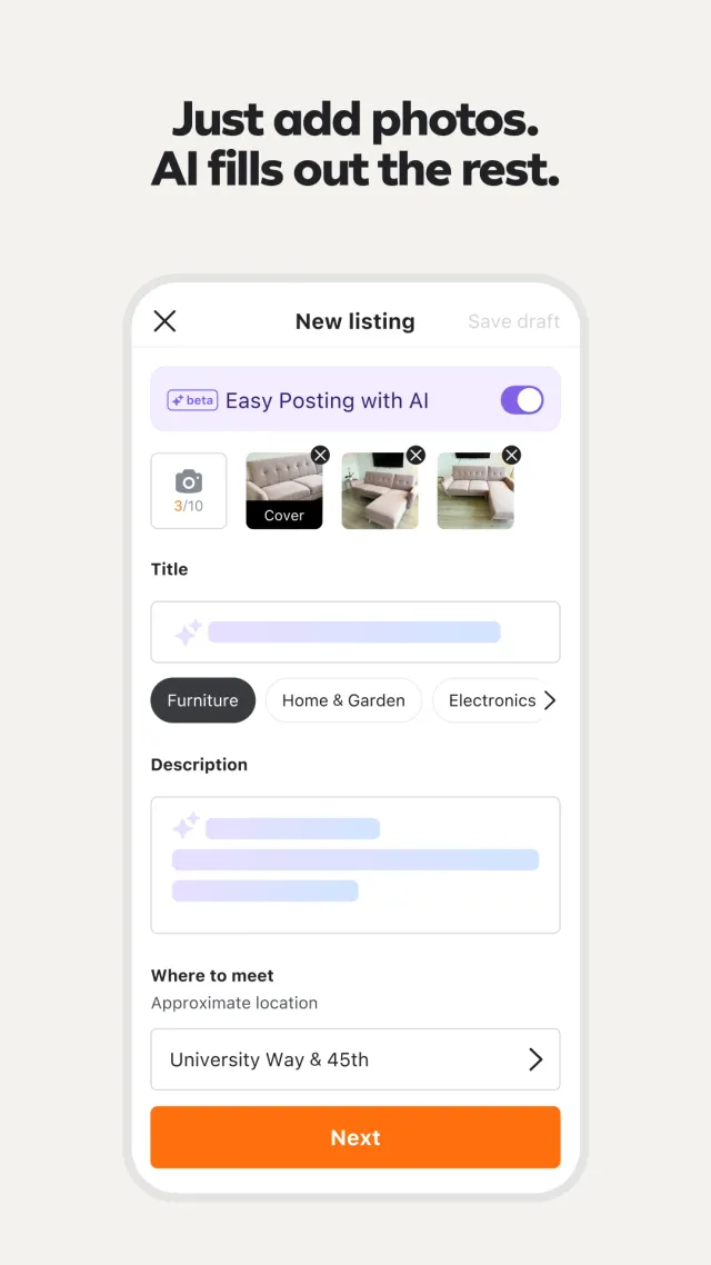 Karrot: Buy & sell locally - Screen 3