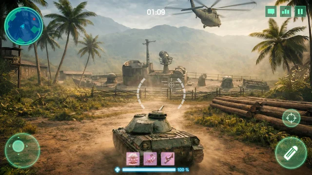 War Machines：Tanks Battle Game - Screen 1