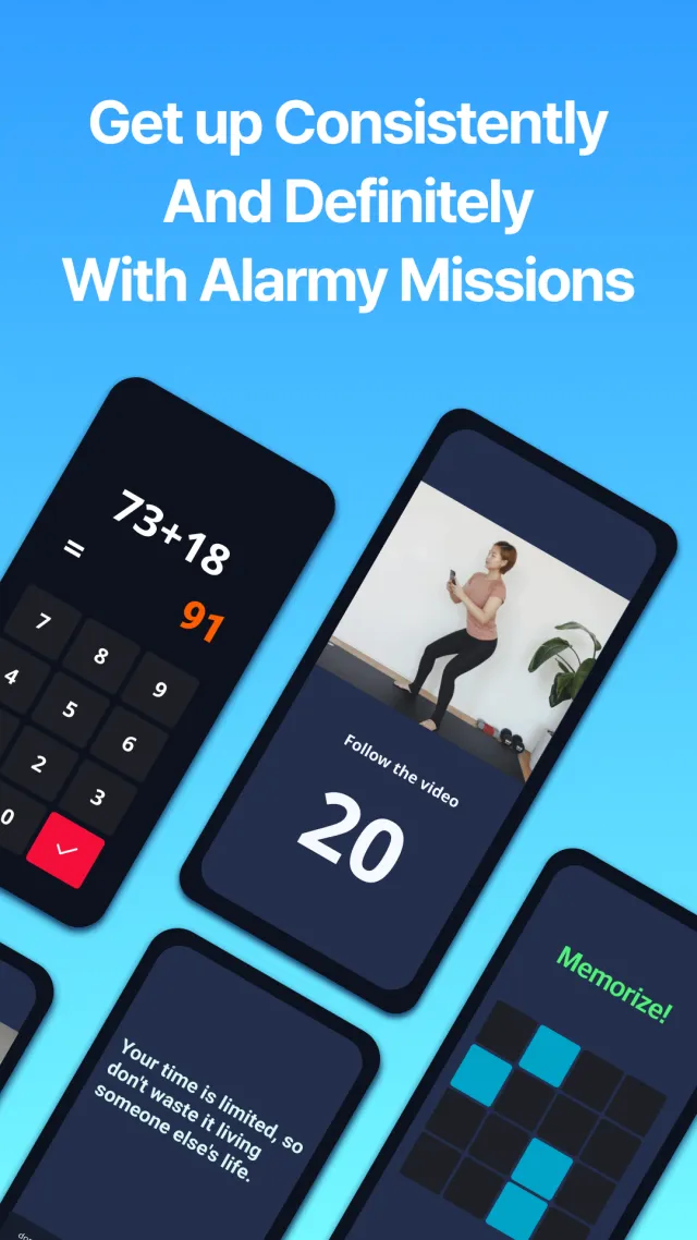 Alarmy - Alarm Clock & Sleep - Screen 4