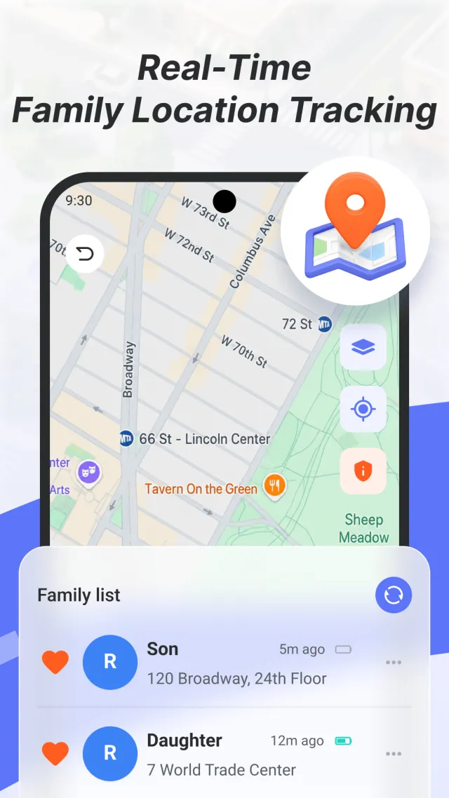 GPS Location Tracker & Share - Screen 1