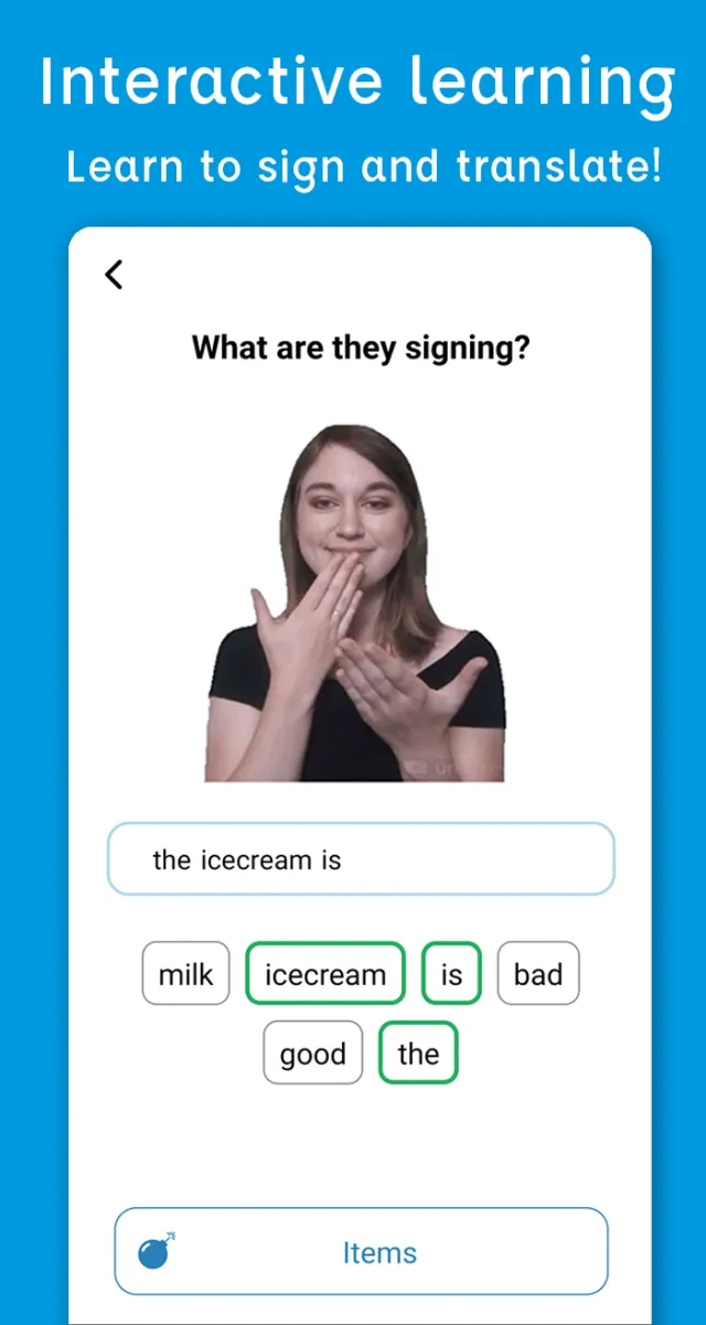 Sign Language ASL Pocket Sign - Screen 5