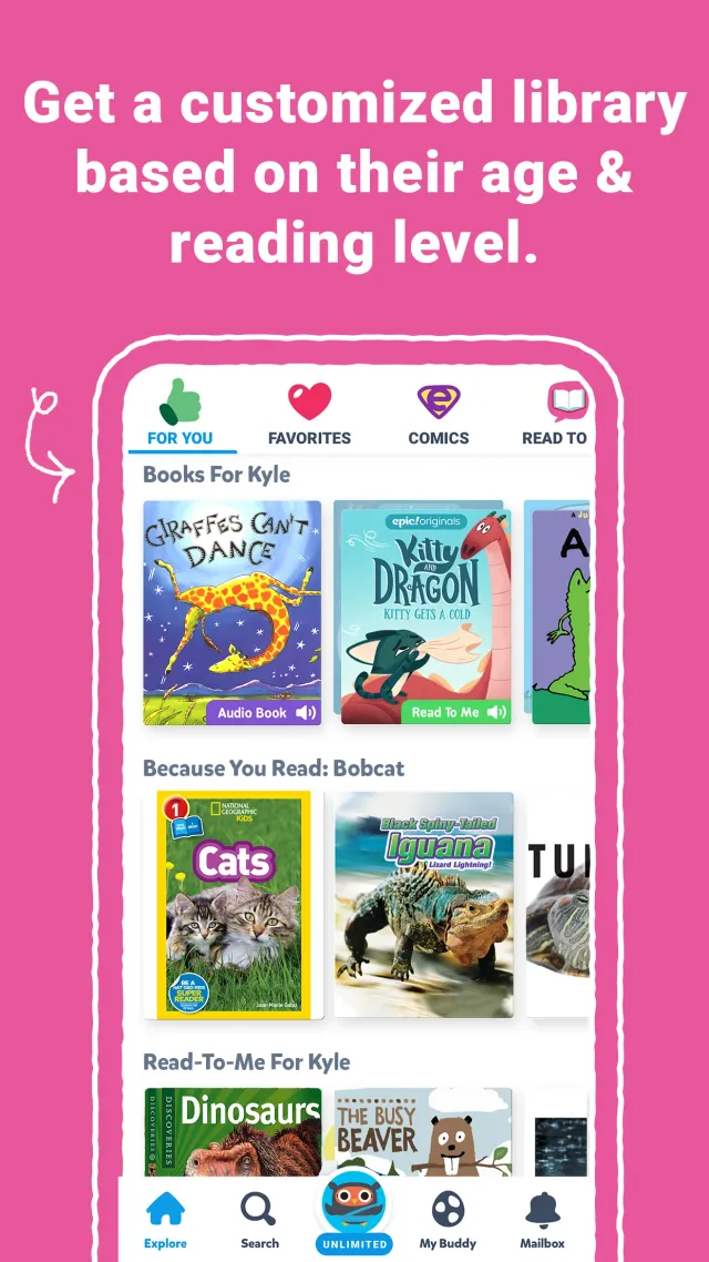 Epic: Kids' Books & Reading - Screen 6