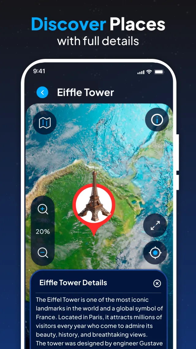 Satellite View Earth Map Live - Screen 3