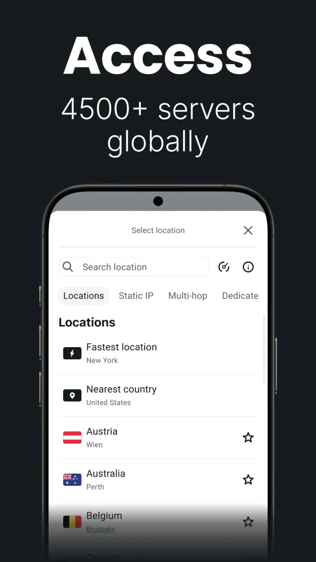 Surfshark: Secure VPN service - Screen 3