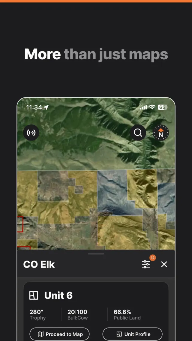 GOHUNT / Hunt Research & Maps - Screen 1
