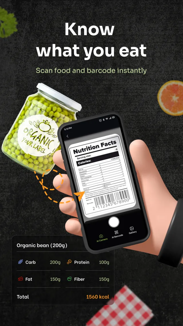 AI Scan Food: Calories & Macro - Screen 2