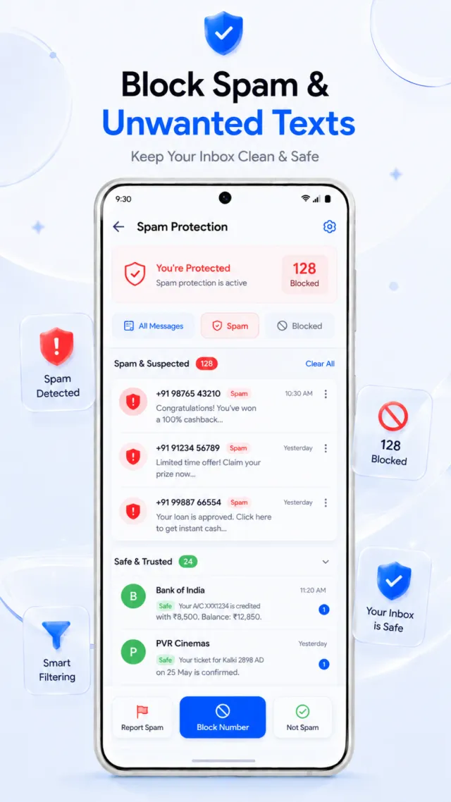 Messages : SMS & Private Chat - Screen 8