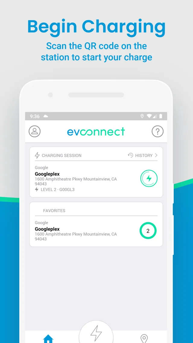 EV Connect - Screen 3