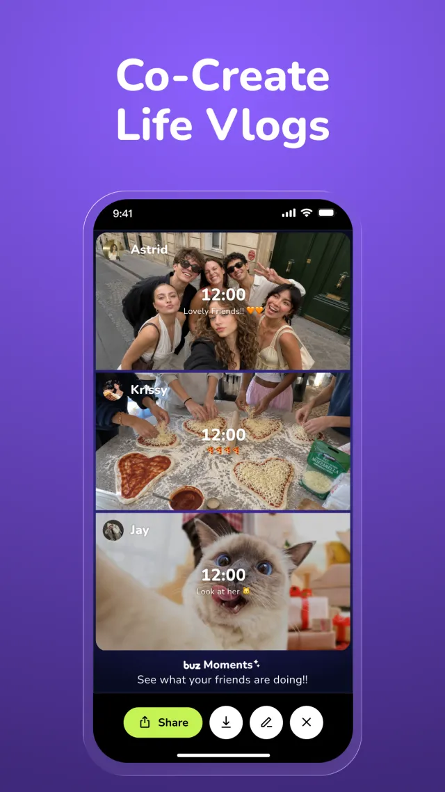 buz - voice connects - Screen 3