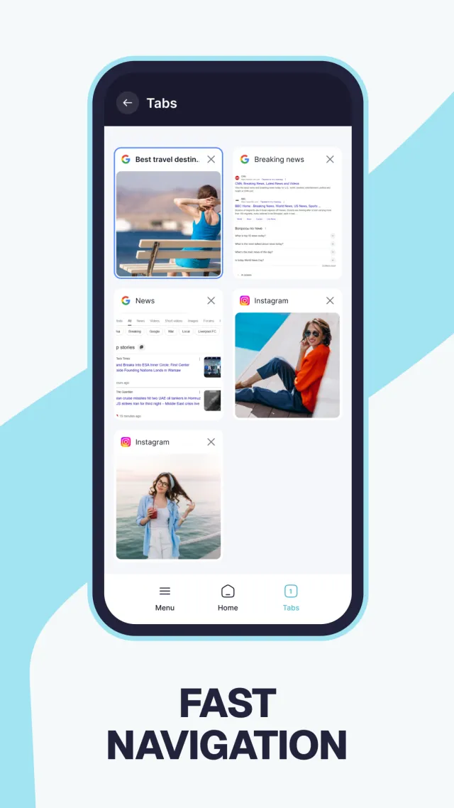 Flint Browser - Screen 4