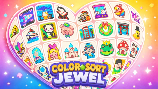 Jewel Color Sort: Diamond Game - Screen 6