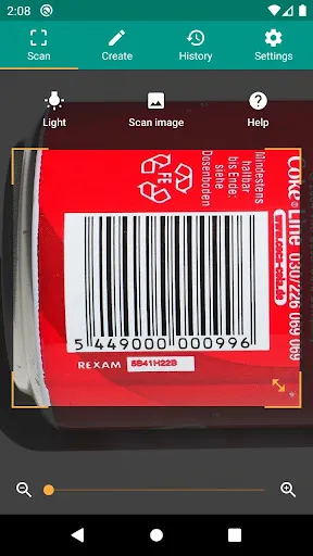 QR & Barcode Scanner - Screen 2