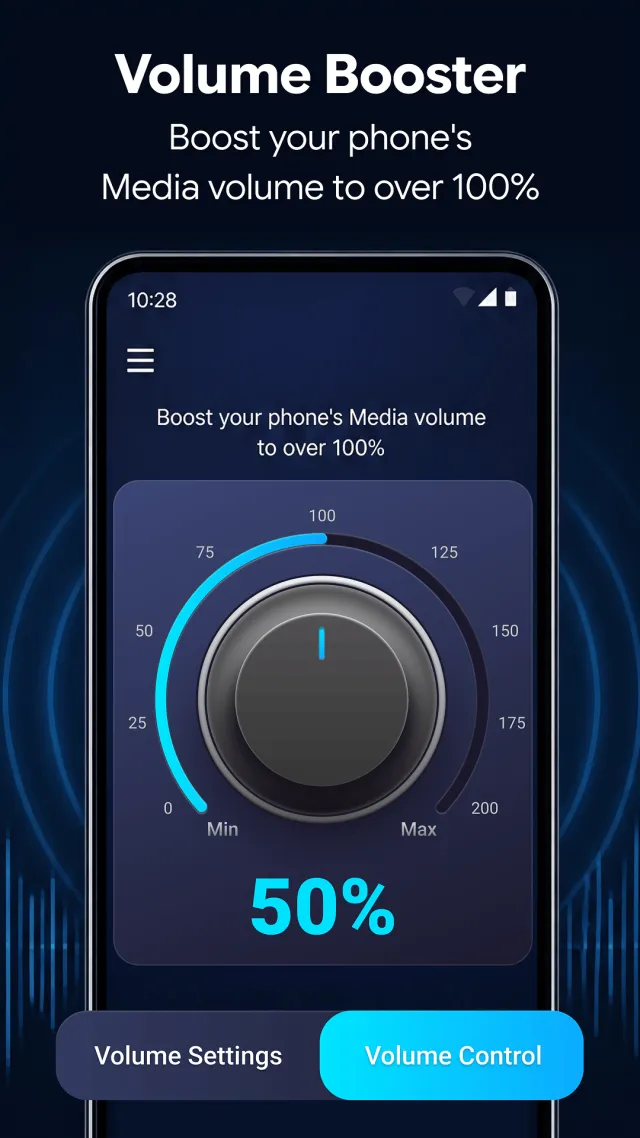 Volume Booster-Tool Center - Screen 1