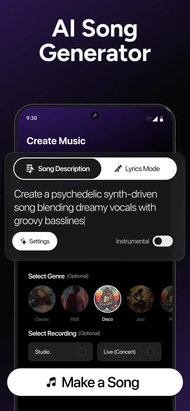 MyTunes : AI Music Generator - Screen 5