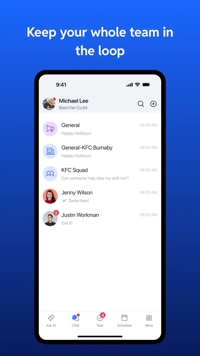Workstream US - Screen 3