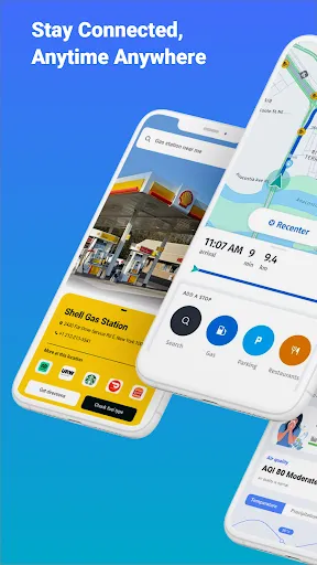 GPS+ Maps, Navigation, Traffic - Screen 1
