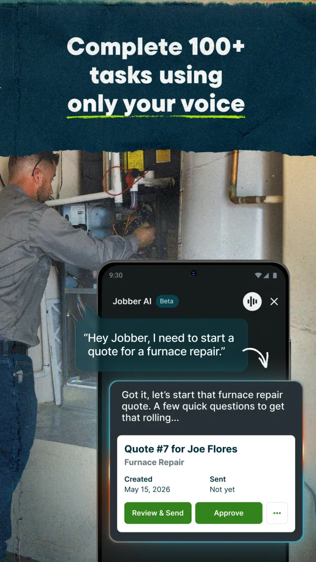 Jobber: Field Service Software - Screen 1