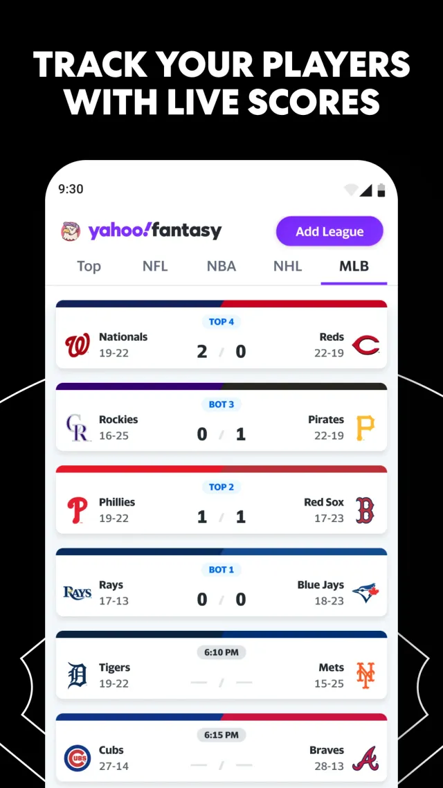 Yahoo Fantasy Sports: NFL, MLB - Screen 6