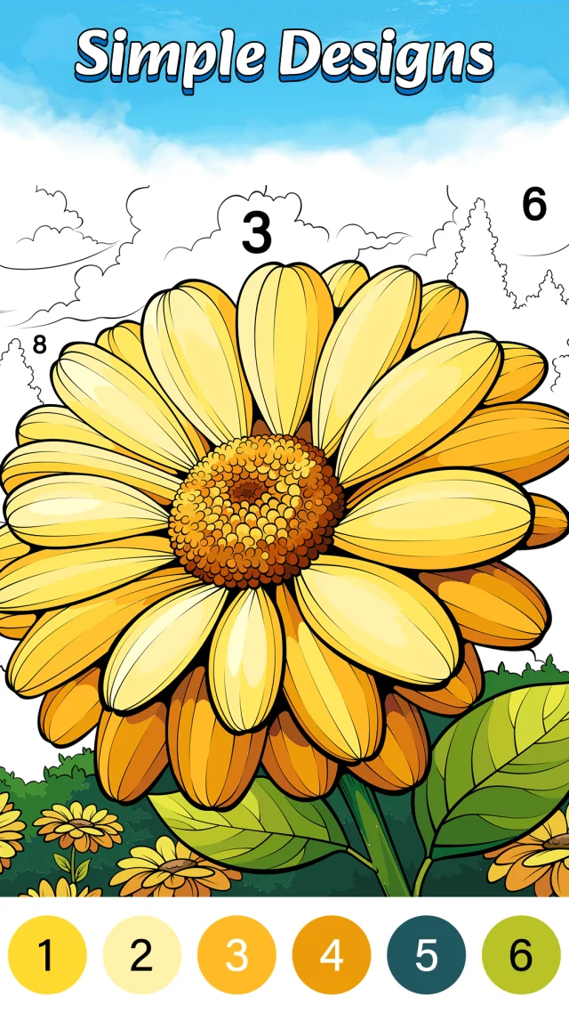 Color Oasis - Color by Number - Screen 4