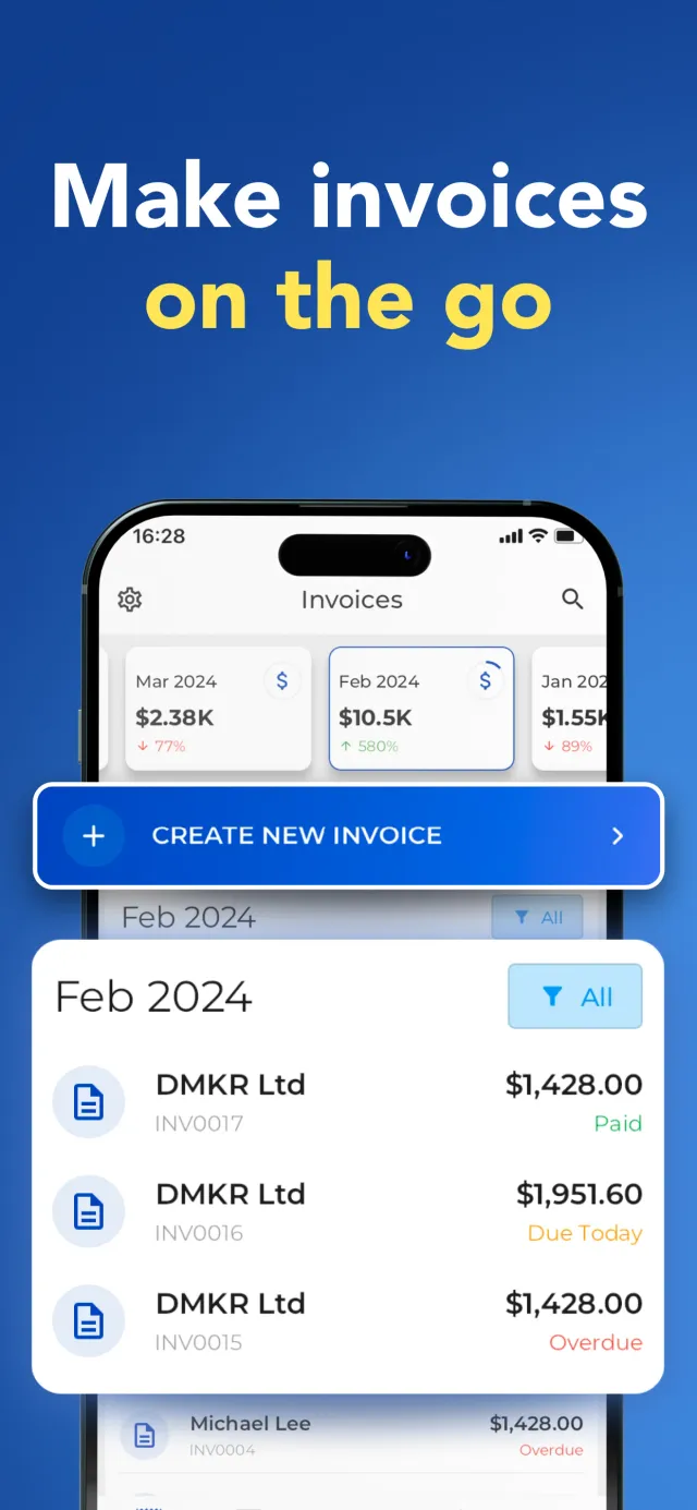 Invoice Maker - Invoice Fly - Screen 4